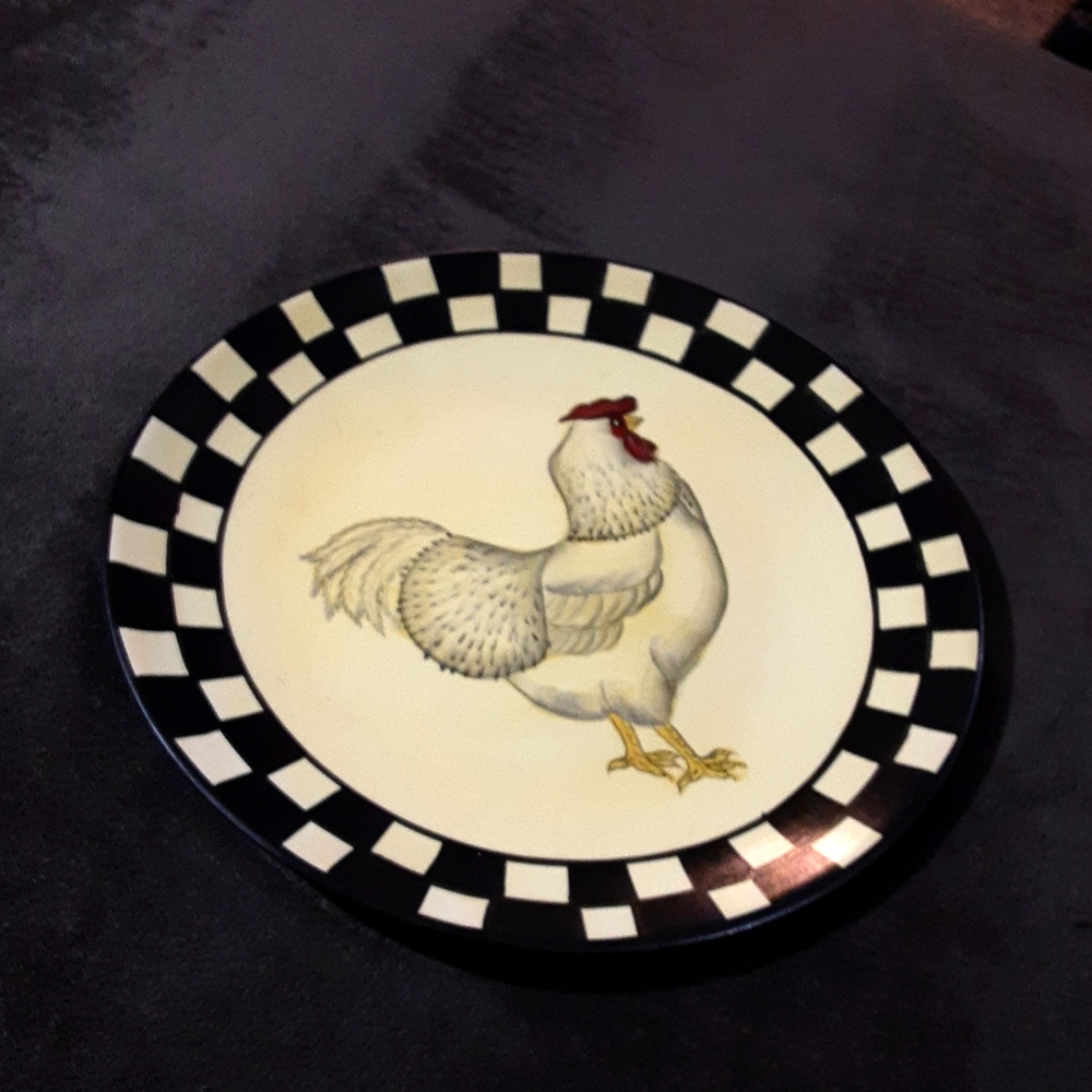 MayRich Decorative Rooster Plate